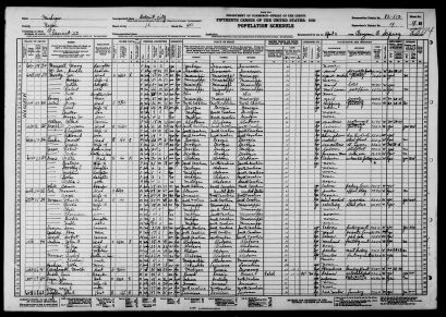 1930 Census: Monroe Cole