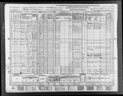 1940 Census: Hollis and Velma Wynne
