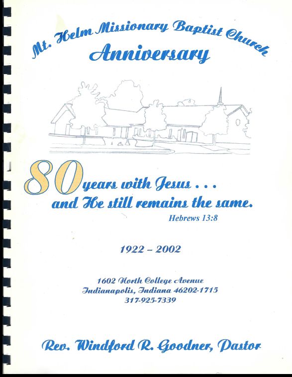 Mt. Helm Missionary Baptist Church Anniversary 80th
