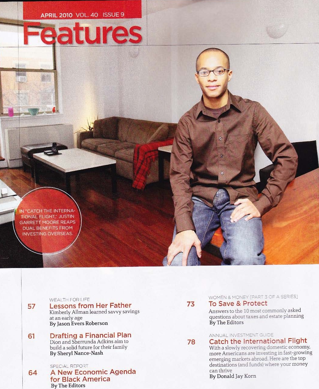 Black Enterprise Magazine, March 2010 