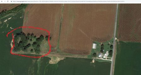 Satellite view of Rossons Cemetery