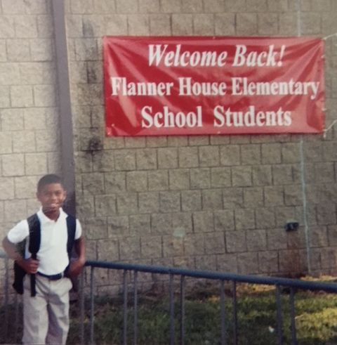 Jabari at Flanner House School