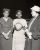 Mrs Willie Moore (l.), Miss Willa Thomas (c.), and Mrs. Susan Parker (r.) receive an award.  This picture was taken at First Baptist Church by the Indianapolis Recorder Newspaper.